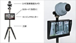 体温検知カメラ