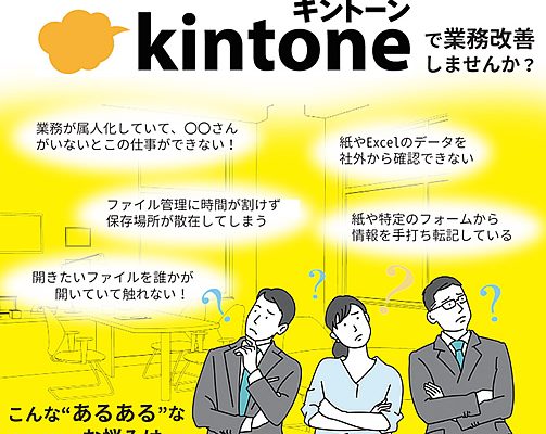 kintone業務のお悩み